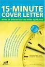 15 Minute Cover Letter Write An Effective Cover Letter Right Now