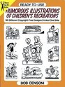 ReadytoUse Humorous Illustrations of Children's Recreations  96 Different CopyrightFree Designs Printed One Side