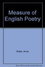 Measure of English Poetry