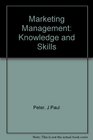 Marketing Management Knowledge and Skills  Text Analysis Cases Plans