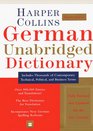 Collins German Unabridged Dictionary 4th Edition