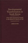 Developmental Transformation in South Korea