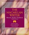 Macmillan Writer The Rhetoric Reader Handbook