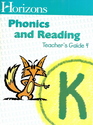 Horizons Phonics and Reading K Teacher's Guide #4