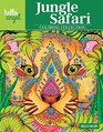 Hello Angel Jungle Safari Coloring Collection  32 OneSideOnly Designs with Animals like Lions Elephants and Giraffes Quotes Helpful Tips and 8 Finished Pieces for Inspiration