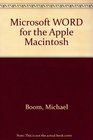 Microsoft Word for the Apple Macintosh