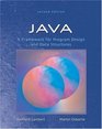 Java A Framework for Program Design and Data Structures Second Edition  A Framework for Program Design and Data Structures