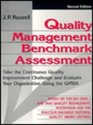 Quality Management Benchmark Assessment