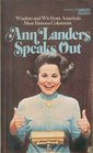 Ann Landers Speaks Out