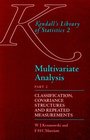 Multivariate Analysis Classification Covariance Structures  Repeated Measurements