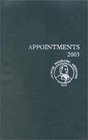 American Psychiatric Association Appointments 2003