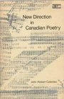 New direction in Canadian poetry