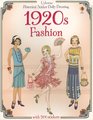 Historical Sticker Dolly Dressing 1920s Fashion IR