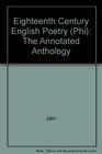 EighteenthCentury English Poetry The Annotated Anthology