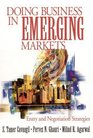Doing Business in Emerging Markets Entry and Negotiation Strategies
