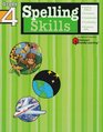 Flash Kids Spelling Skills: Grade 4 (Flash Kids Harcourt Family Learning)