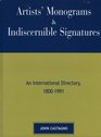 Artists' Monograms and Indiscernible Signatures