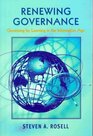 Renewing Goverance Governing by Learning in the Information Age