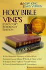 Vines Expository Reference Bible: Genuine Leather