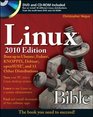 Linux Bible 2010 Edition Boot Up to Ubuntu Fedora KNOPPIX Debian openSUSE and 13 Other Distributions