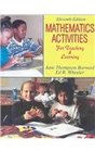 Mathematics Activities for Teaching  Learning