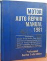 Motor Auto Repair Manual 1981