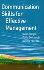 Communication Skills for Effective Management