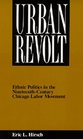 Urban Revolt Ethnic Politics in the NineteenthCentury Chicago Labor Movement
