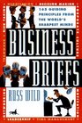Business Briefs 165 Guiding Principles from the World's Sharpest Minds