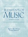 Rudiments of Music Fourth Edition