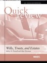 Pennell and Newman's Quick Review of Wills Trusts and Estates 4th