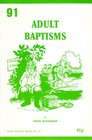 Adult Baptisms