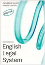 English Legal System AND Criminal Law