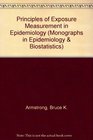 Principles of Exposure Measurement Epidemiology Meb 21