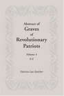 Abstract of Graves of Revolutionary Patriots Volume 4 SZ