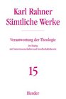 Smtliche Werke 32 Bde Bd15 Verantwortung der Theologie