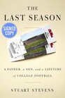 The Last Season  Signed/Autographed Copy