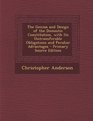 The Genius and Design of the Domestic Constitution with Its Untransferable Obligations and Peculiar Advantages  Primary Source Edition