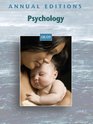 Annual Editions Psychology 08/09