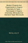 Modern Projects and Experiments in Organic Chemistry St Taper  Tech in Org Chem Miniscale and Standard Taper Microscale