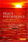 Peace Psychology A Comprehensive Introduction