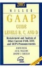 Miller GAAP Practice Manual 2005 Levels B C And D