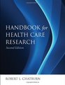 Handbook for Health Care Research Second Edition