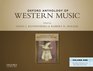 Oxford Anthology of Western Music Volume One The Earliest Notations to the Early Eighteenth Century