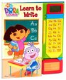 Nickelodeon Dora the Explorer Sound Book Learn to Write