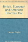 The British European and American shorthair cat
