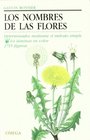 Nombres de las flores los