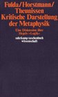 Kritische Darstellung der Metaphysik E Diskussion uber Hegels Logik