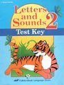 Letters and Sounds 2 Test Key A Beka Book Language Series