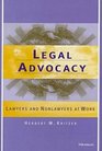 Legal Advocacy  Lawyers and Nonlawyers at Work